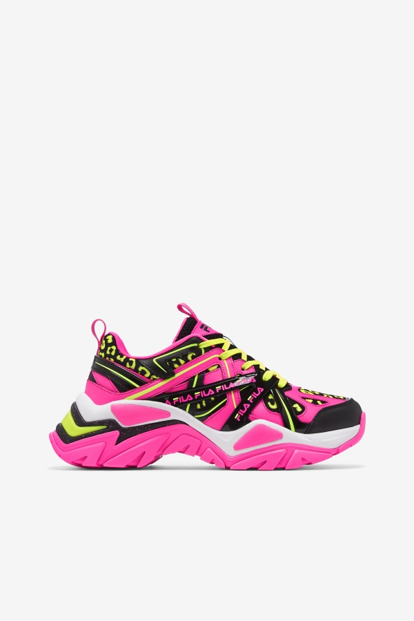 Pink-Black-White Fila Women's Electrove 2