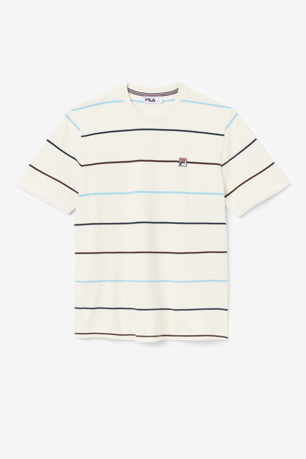 Egret-Teal-Brown Stone Fila Thiago Crew