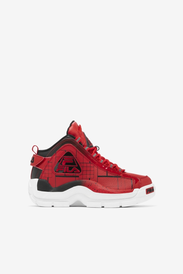 Fila Big Kids' Grant Hill 2 Red-White-Black