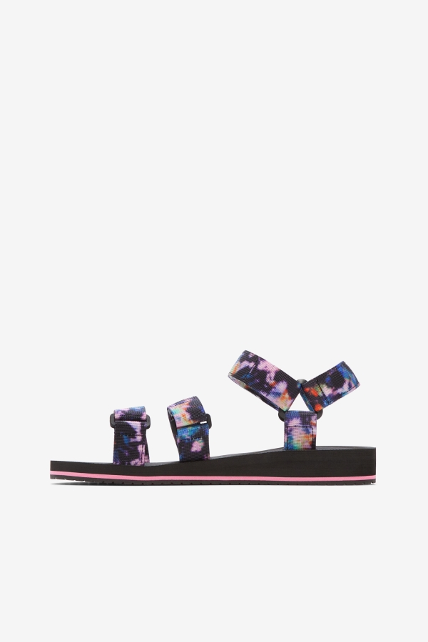 Women\'s Drifter Ts Tie Dye Multi-Black-White Fila