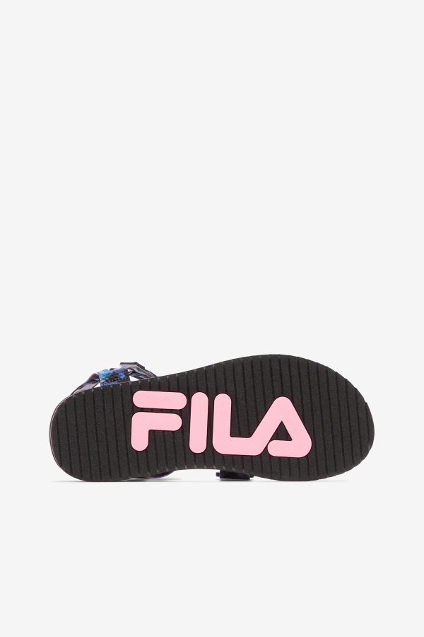 Women\'s Drifter Ts Tie Dye Multi-Black-White Fila