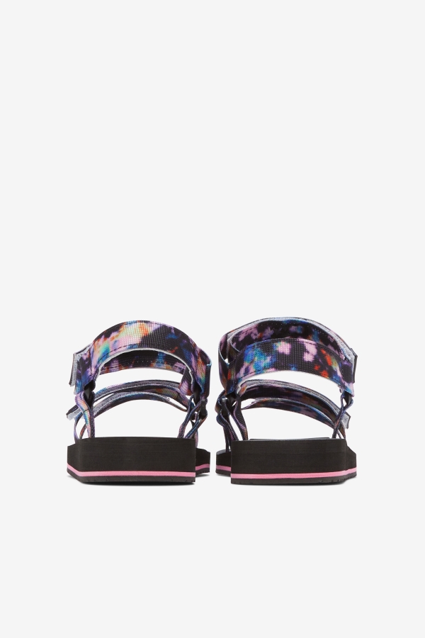 Women\'s Drifter Ts Tie Dye Multi-Black-White Fila