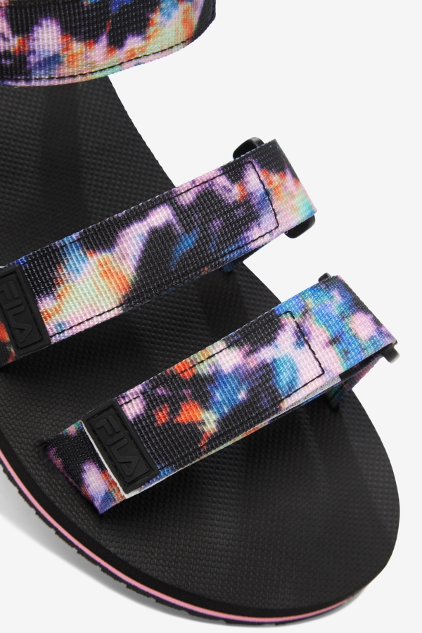 Women\'s Drifter Ts Tie Dye Multi-Black-White Fila