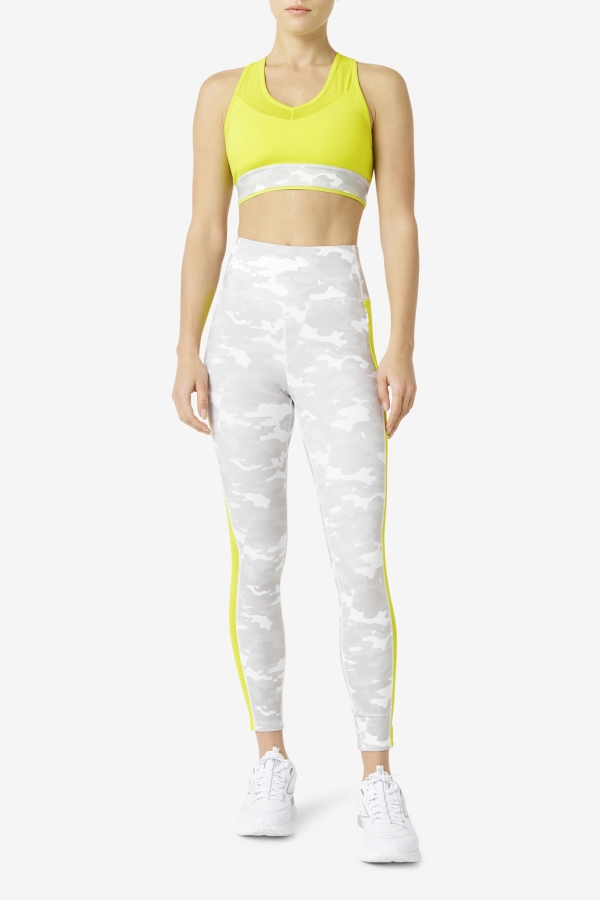 Fila Uplift Racerback Bra Top Sulphur
