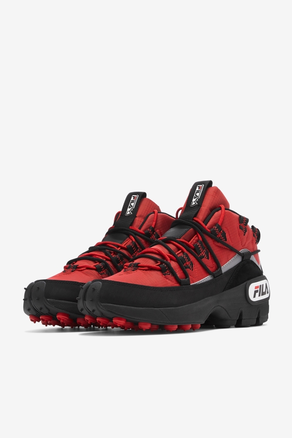 Red-Black Men\'s Grant Hill 1 x Trailpacer Fila