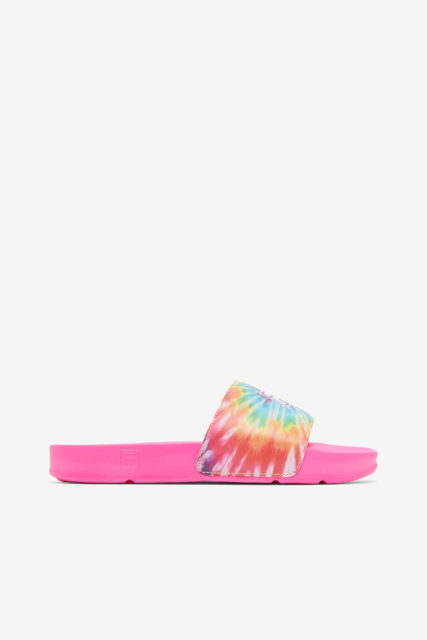 Women's Drifter Tie Dye Fila Multi-White-Pink Glo