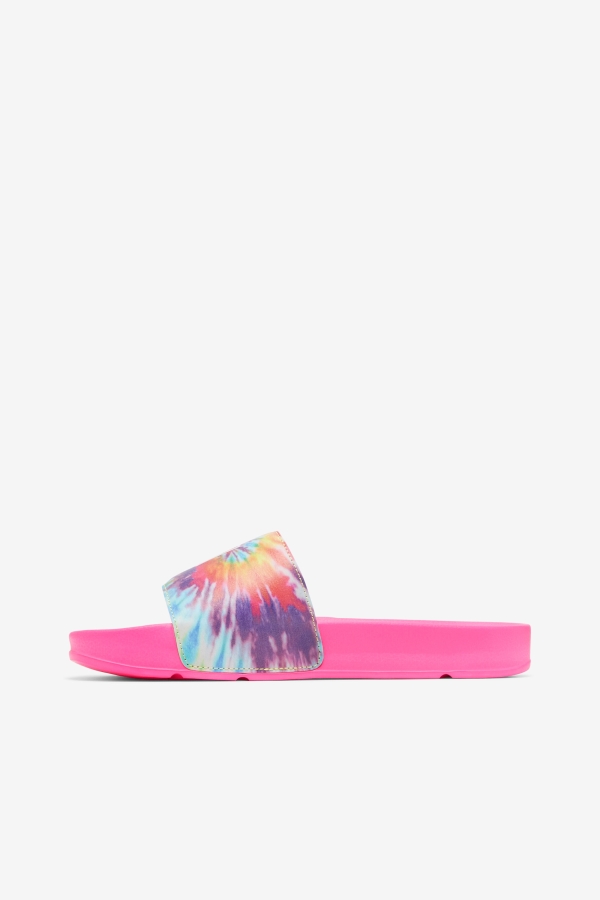 Women\'s Drifter Tie Dye Fila Multi-White-Pink Glo
