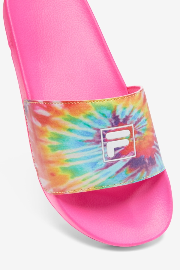 Women\'s Drifter Tie Dye Fila Multi-White-Pink Glo