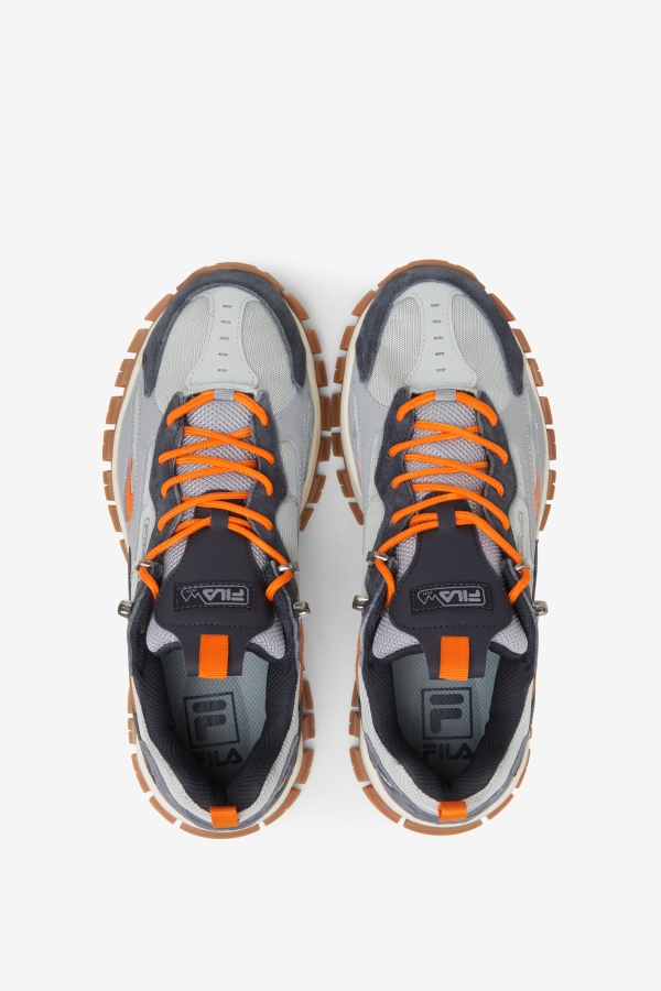 Fila Glacier Gray-Nine Iron-Orange Men\'s Ray Tracer Tr 2