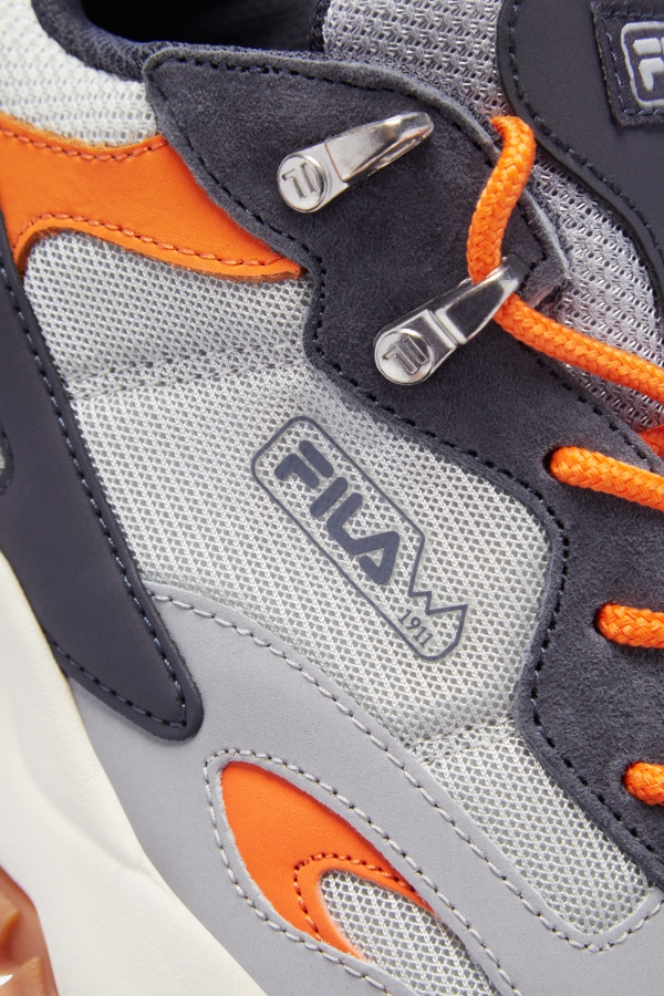 Fila Glacier Gray-Nine Iron-Orange Men\'s Ray Tracer Tr 2