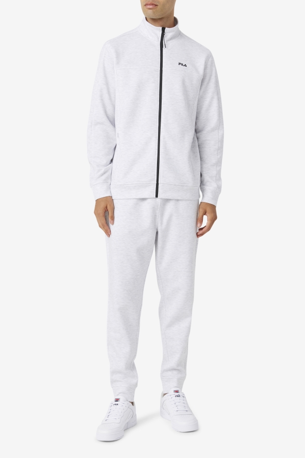 Fila Bleached Marl-Black Gonal Zip Jacket