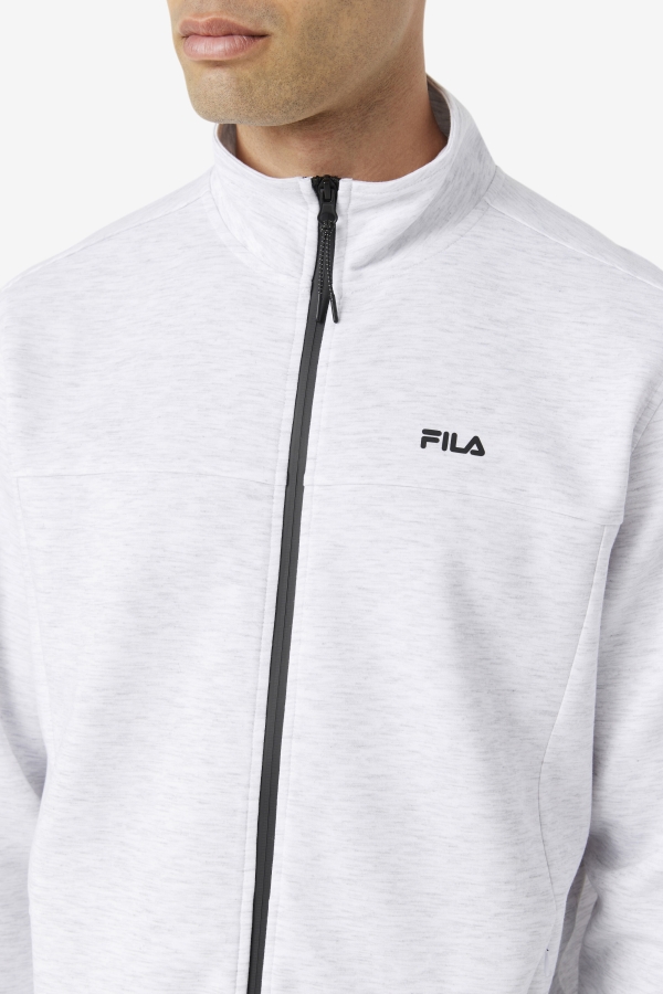 Fila Bleached Marl-Black Gonal Zip Jacket
