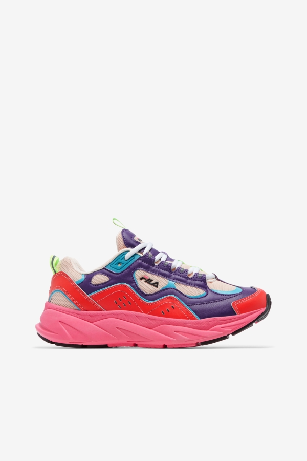 Fila Ecru-Purple-Camellia Rose Women's Trigate