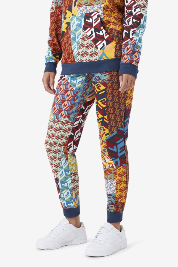 Magdalena Jogger Fila Ocean-Yellow-White