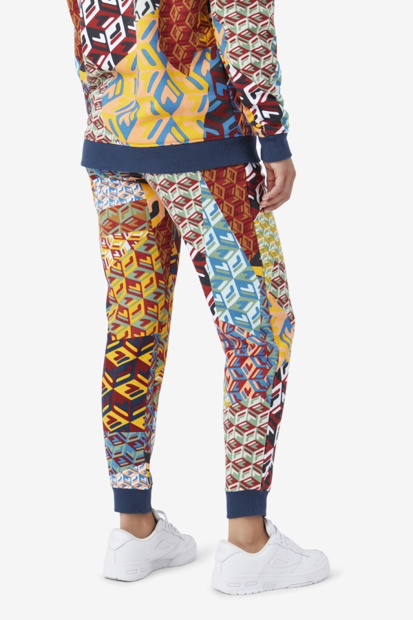 Magdalena Jogger Fila Ocean-Yellow-White