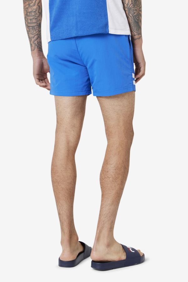 Fila Vantage Swim Short Strong Blue-White