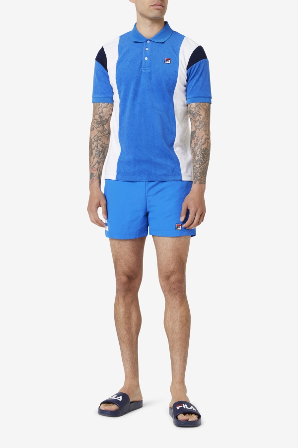 Fila Vantage Swim Short Strong Blue-White