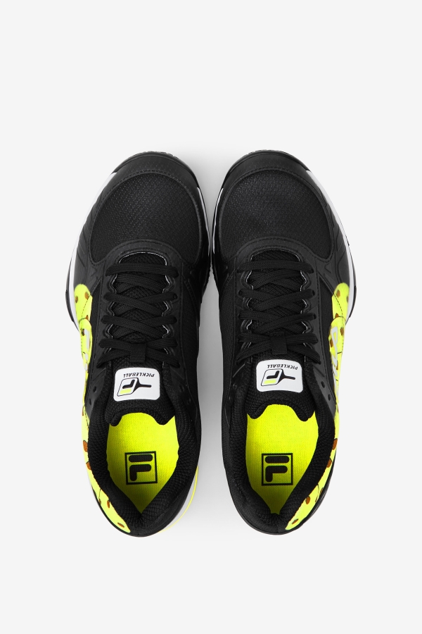 Black-White-Yellow Men\'s Volley Zone Fila