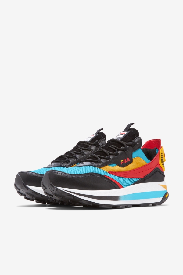 Fila Bluefish-Gold-Black Men\'s R1 Runner X Barneys