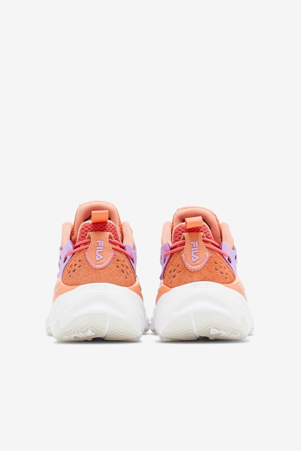 Women\'s Ray Tracer Evo Orange-Cayenne-White Fila