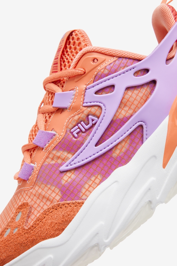 Women\'s Ray Tracer Evo Orange-Cayenne-White Fila