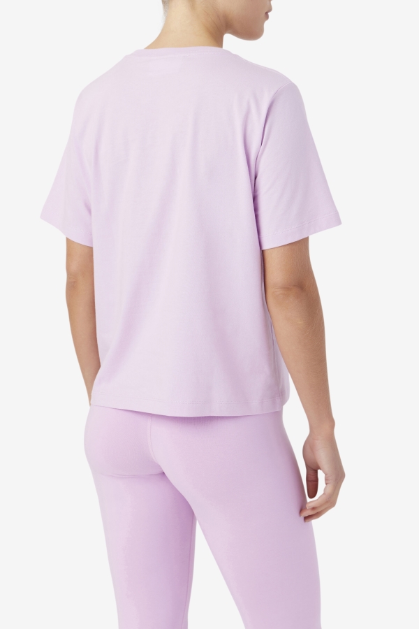 Orchid-Blue-White Thea Tee Fila
