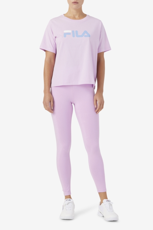 Orchid-Blue-White Thea Tee Fila