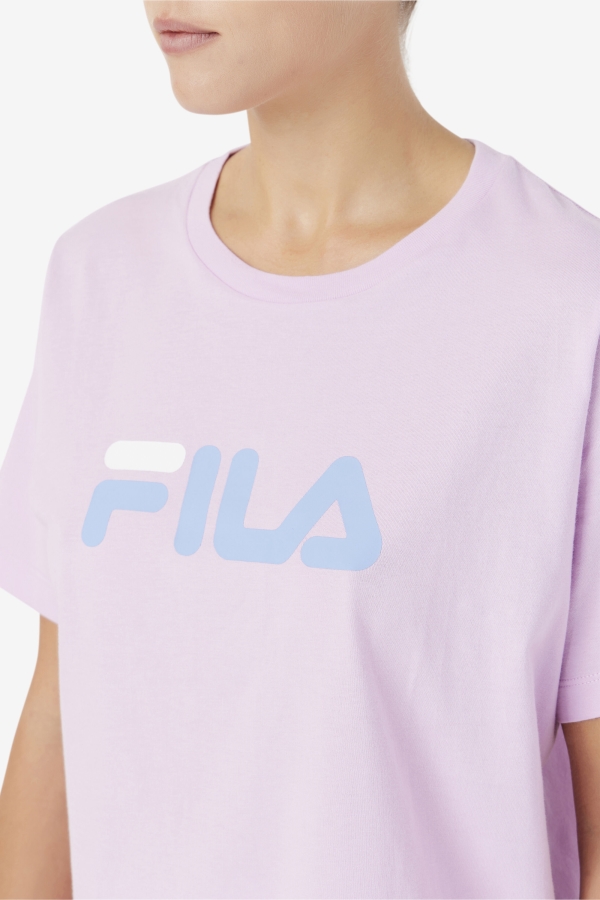 Orchid-Blue-White Thea Tee Fila