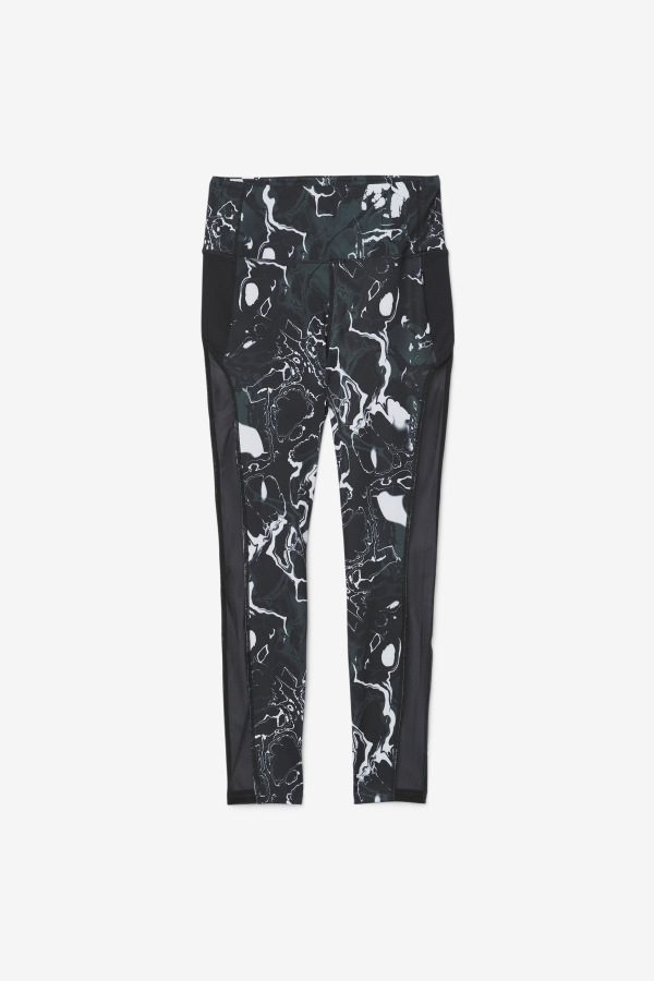 Forza Contrast 7-8 Leggings Fila Black Marble