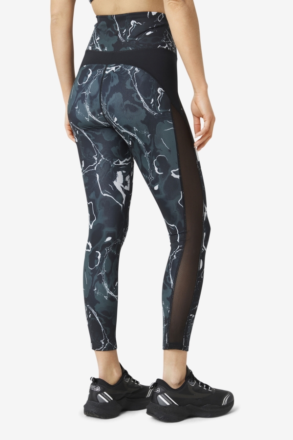Forza Contrast 7-8 Leggings Fila Black Marble