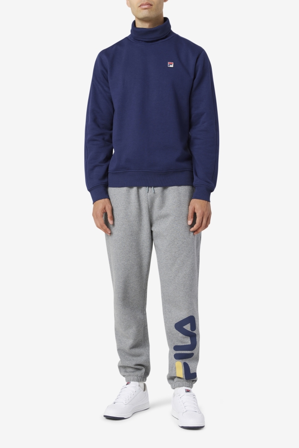 Heather-Peacoat-Saffron Fila Sunday Jogger