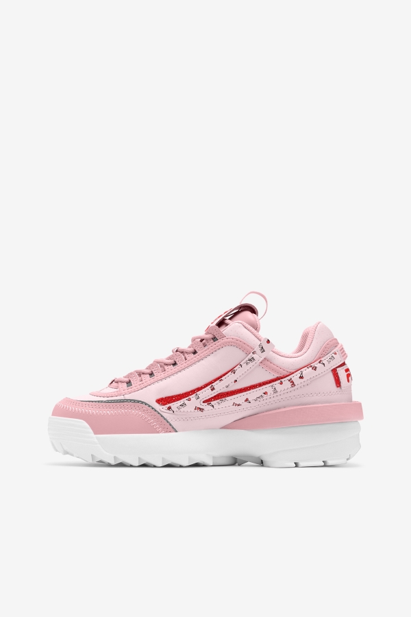 Fila Coral Blush-Pink-White Women\'s Disruptor 2 Exp