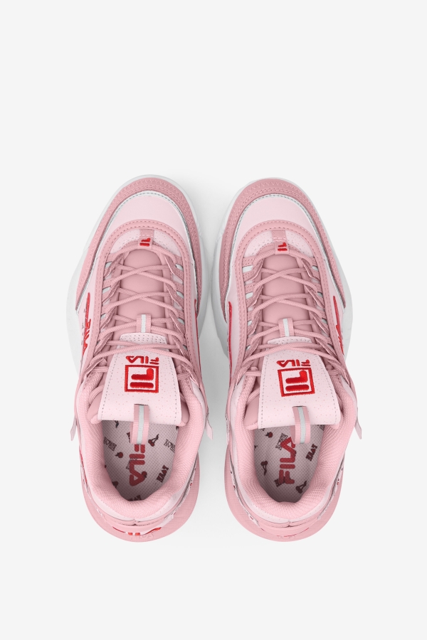 Fila Coral Blush-Pink-White Women\'s Disruptor 2 Exp