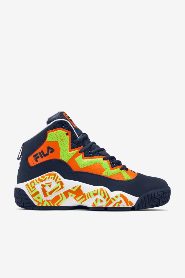 Fila Blue-Red Orange-White Men's MB