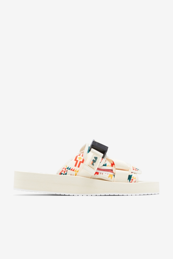 Fila Men's Sol-Slide V2 Gardenia-June Bug-Adobe
