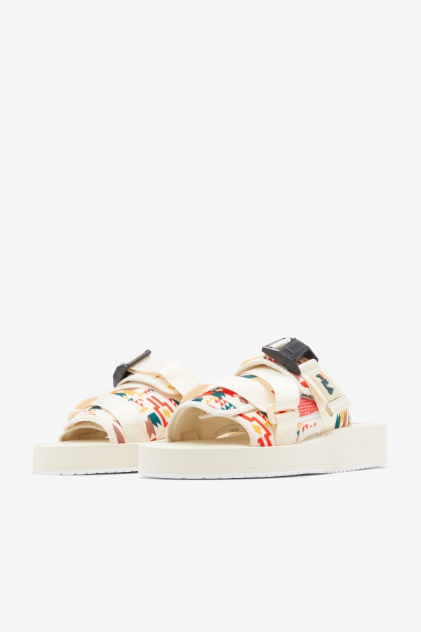 Fila Men\'s Sol-Slide V2 Gardenia-June Bug-Adobe