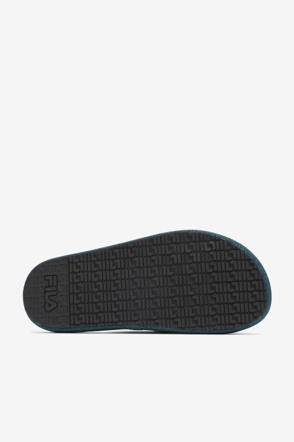 Black-June Bug-Saffron Fila Men\'s Atlas Slide