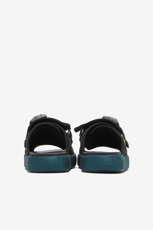 Black-June Bug-Saffron Fila Men\'s Atlas Slide