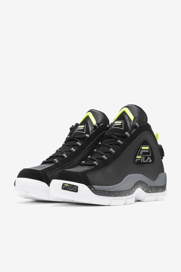 Fila Black-Sunny Lime-Castlerock Men\'s Grant Hill 2