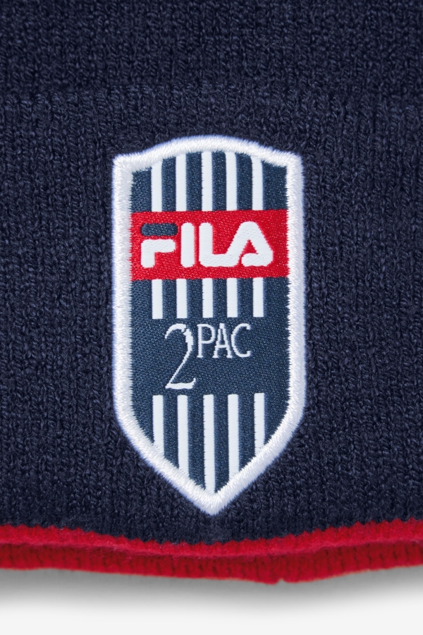 2Pac Beanie Navy-Red Fila