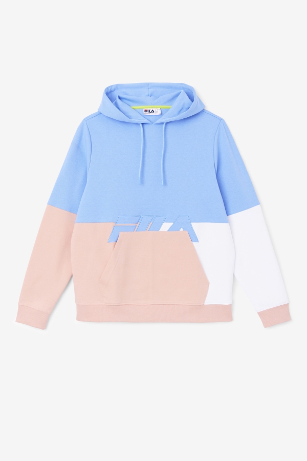 Fila Blue-Coral Cloud-Stone Madu Hoodie