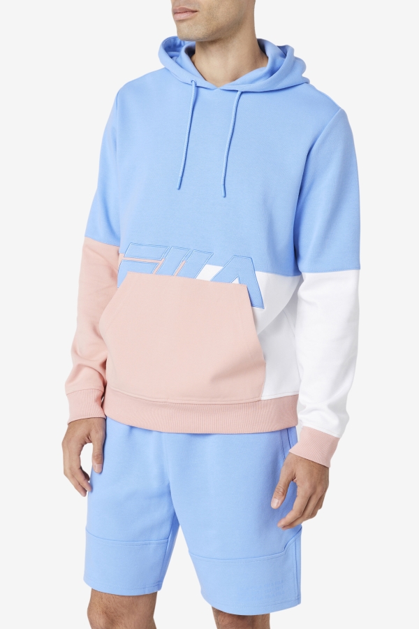Fila Blue-Coral Cloud-Stone Madu Hoodie