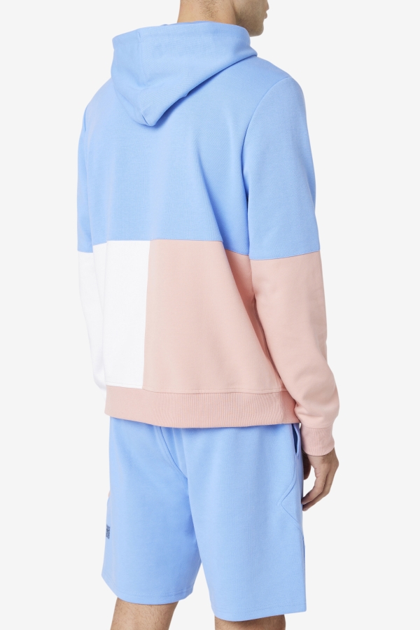 Fila Blue-Coral Cloud-Stone Madu Hoodie