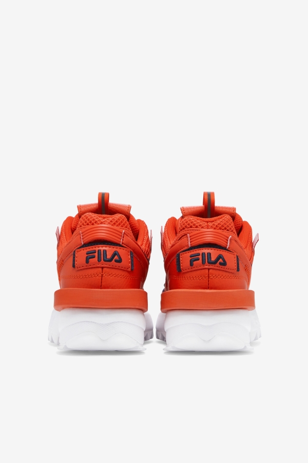 Women\'s Disruptor 2 Exp Fila Orange.Com-Navy-White