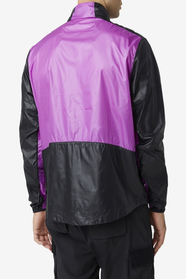 pinnacle jacket Fila Purple-Black-Green