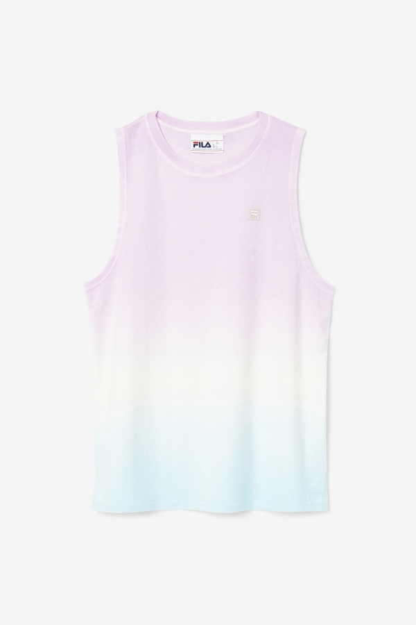 Betti Sleeveless Top Orchid-Blue-Tender Peach Fila