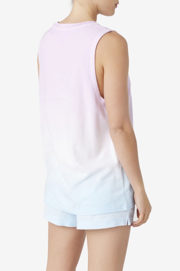 Betti Sleeveless Top Orchid-Blue-Tender Peach Fila