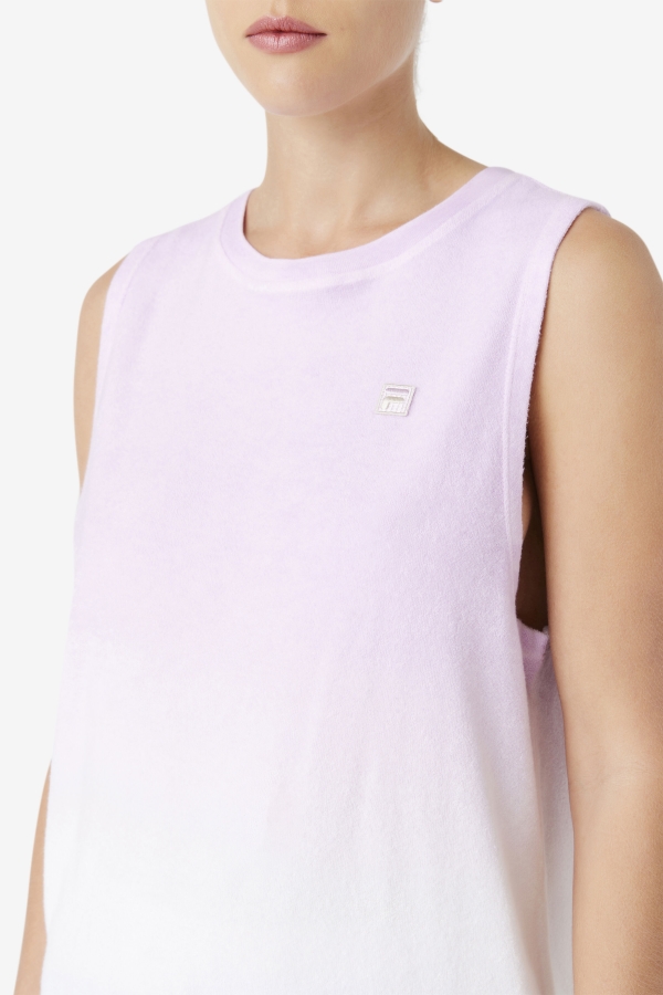 Betti Sleeveless Top Orchid-Blue-Tender Peach Fila