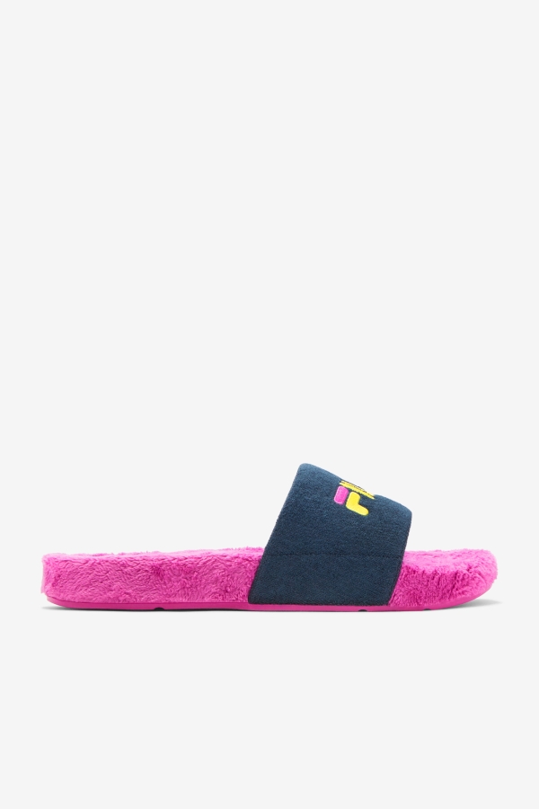 Fila Terry Drifter Slide Ocean-Purple-Yellow