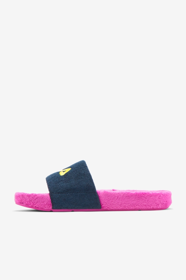 Fila Terry Drifter Slide Ocean-Purple-Yellow